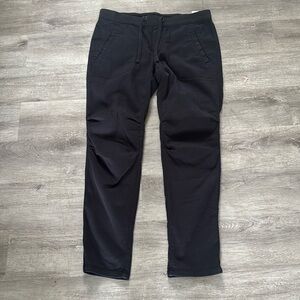 James Perse Women's Relaxed Lounge Pant Sz 2 (Medium) black